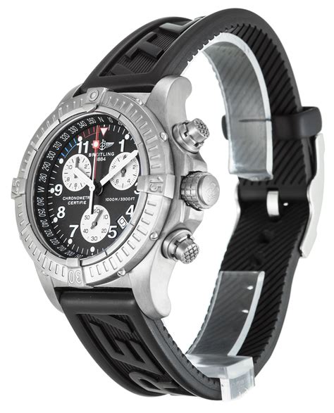 breitling model e73360|breitling chronometre aerospace watch.